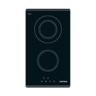 Bếp điện, 2 vùng nấu tỏa nhiệt, điều khiển cảm ứng, 30 cm